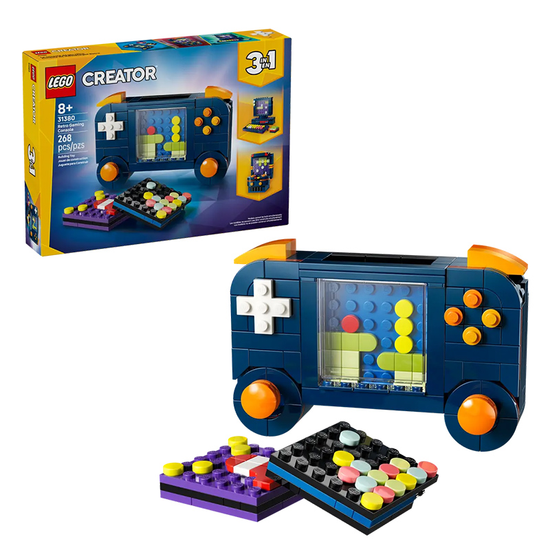 Retro Gaming Gif - Конструктор LEGO Creator 3-в-1 LG-31380: Ретро-игровая