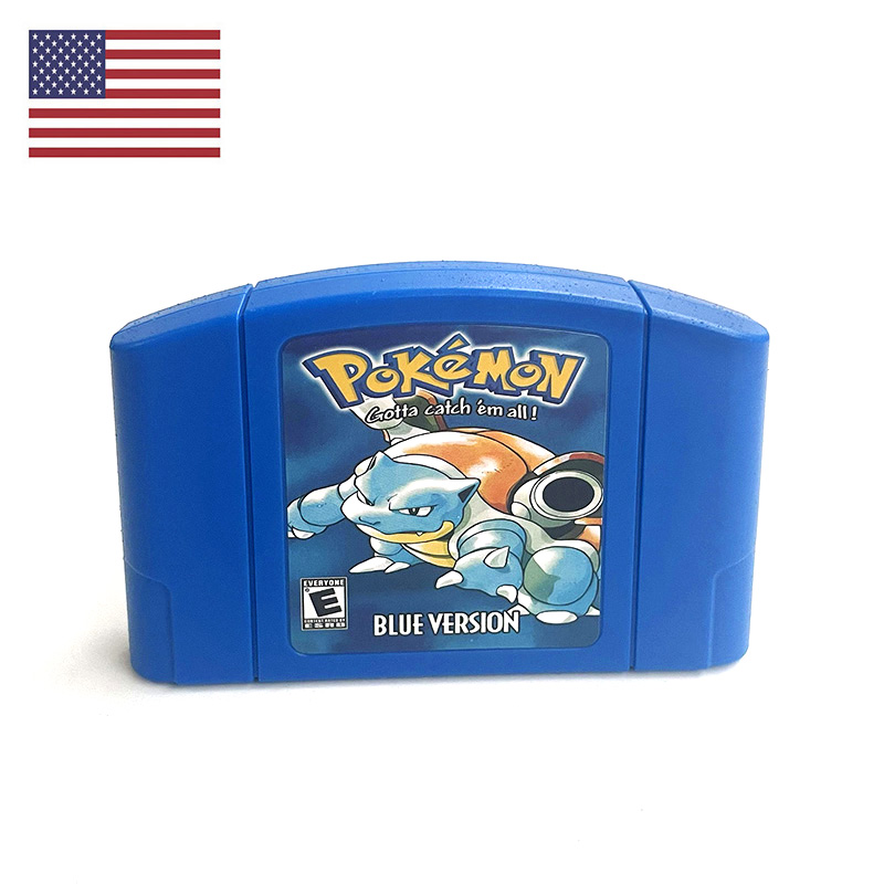 Retro Gaming Videos - Игровой картридж для N64: Pokemon Blue