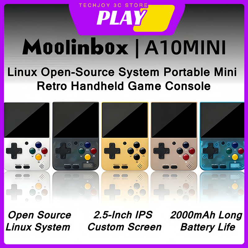 Retro Gaming Console Handheld - Портативная игровая консоль Moolinbox A10Mini с