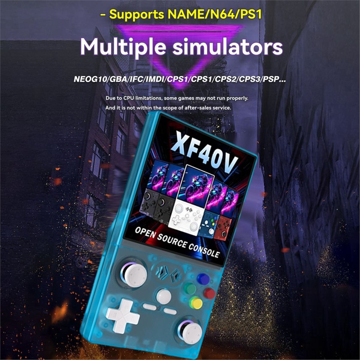 Retro Gaming Console Handheld - Портативная игровая консоль A86G NEW XF40V
