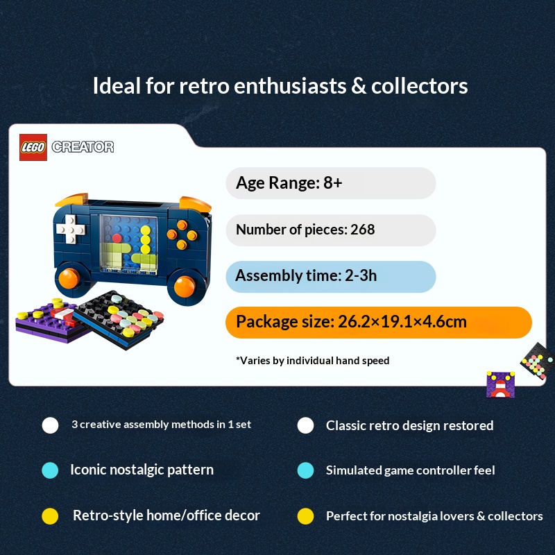 Конструктор LEGO Creator 3-в-1 – обзор и цена Retro Gaming Gif