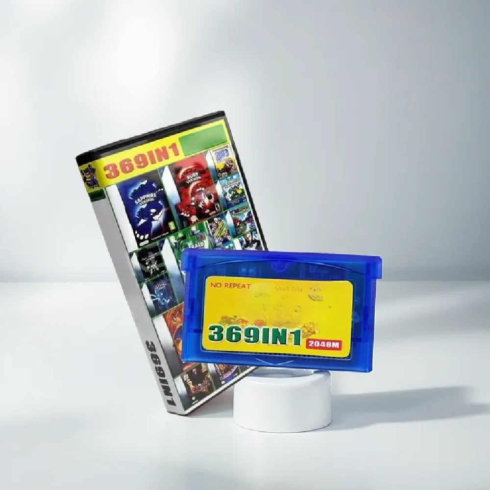 Игровая карта 369 в 1 для GBA, – обзор и цена Retro Gaming Gif