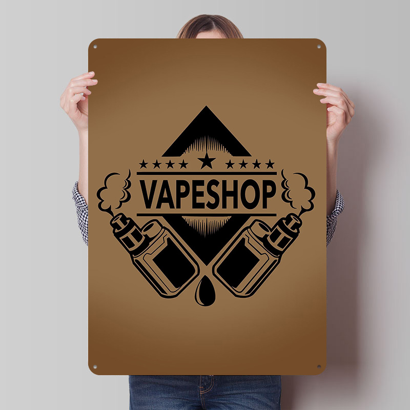 Логотип магазина Vape, жестяны – обзор и цена Retro Gaming Shops