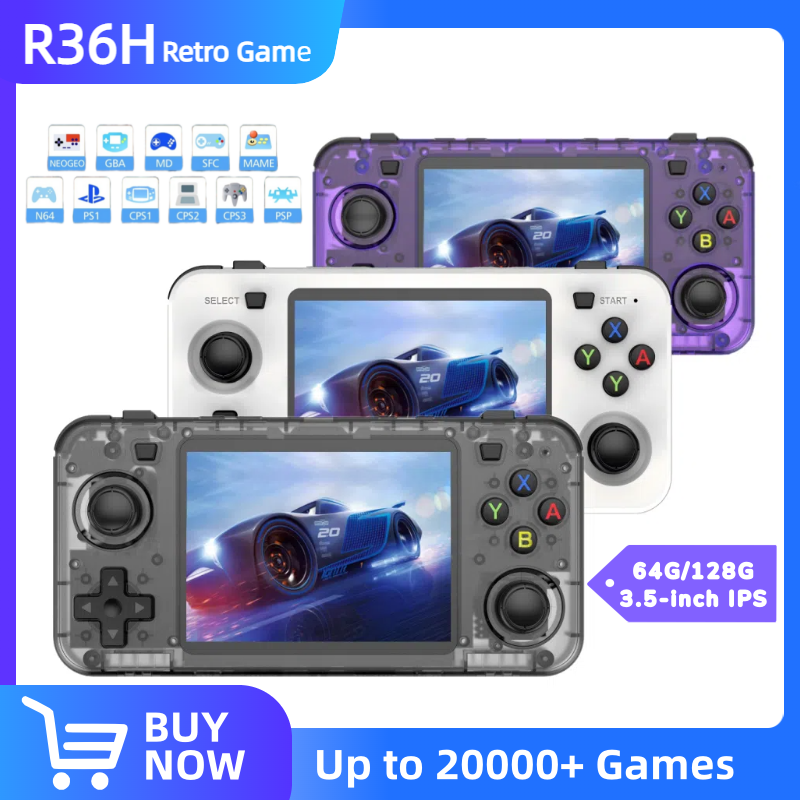 R36H Ретро портативная игровая – обзор и цена Retro Gaming Console Handheld